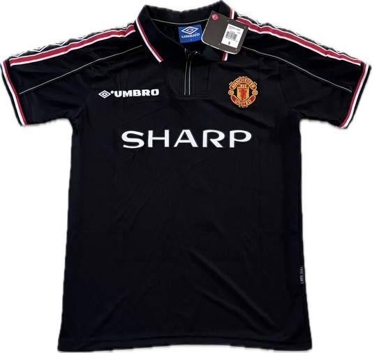 1998 Beckam Manchester United Away Jersey