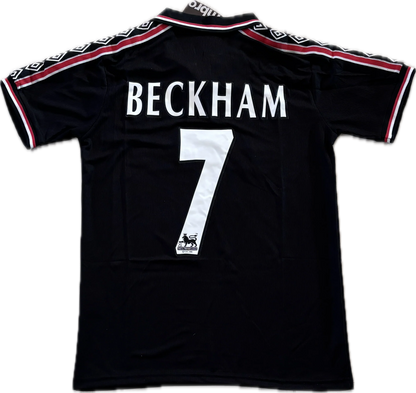 1998 Beckam Manchester United Away Jersey