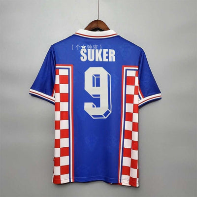 1998 Suker Croatia Home Jersey