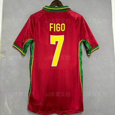 1998 Figo Portugal Home Jersey