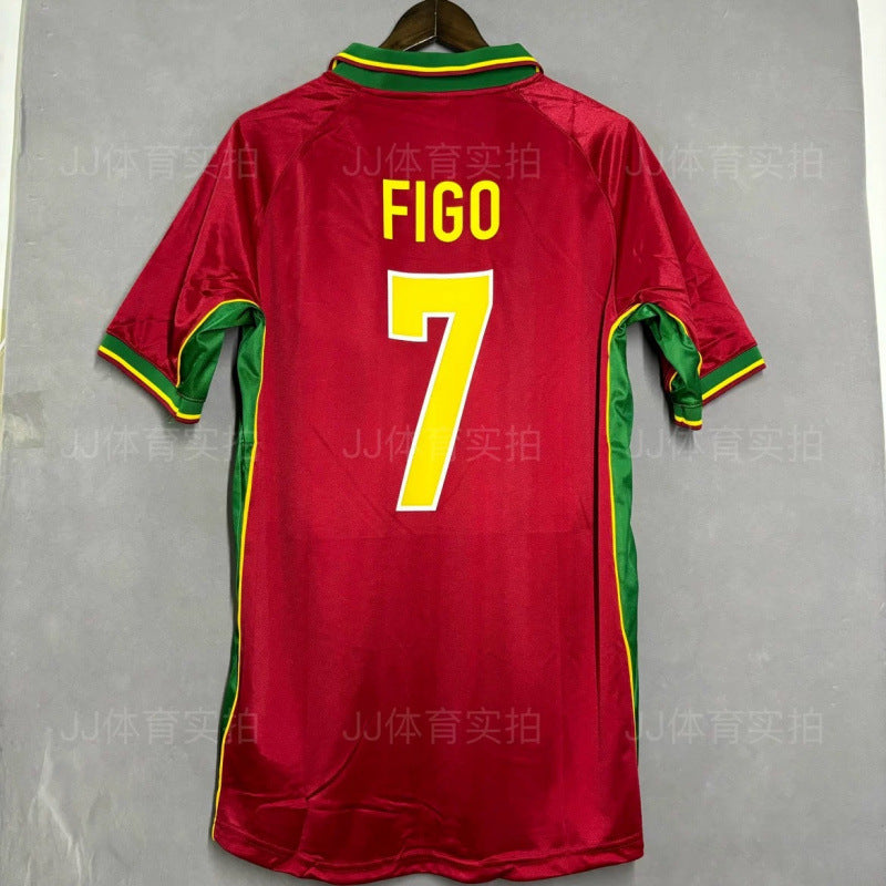 1998 Figo Portugal Home Jersey