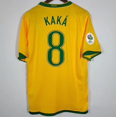 2006 Kaka Brazil World Cup Home Jersey