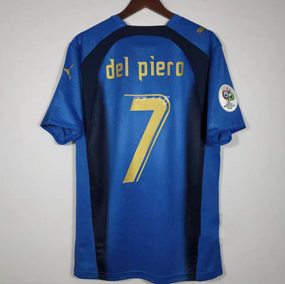 2006 Del Piero Italy World Cup Home Jersey