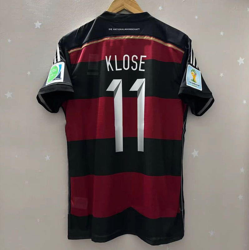 2014 Klose Germany World Cup Away Jersey