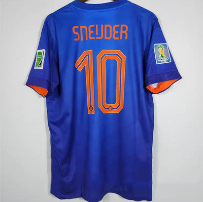 2014 Sneijder Netherlands World Cup Away Jersey