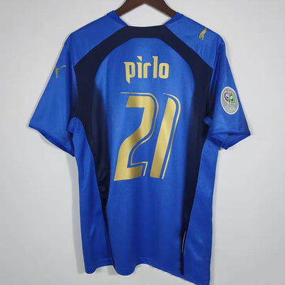2006 Pirlo Italy World Cup Home Jersey