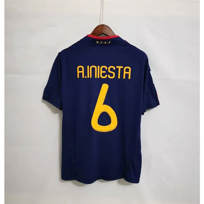 2010 Iniesta Spain World Cup Away Jersey