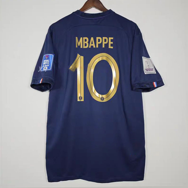 2022 Mbappe France World Cup Home Jersey