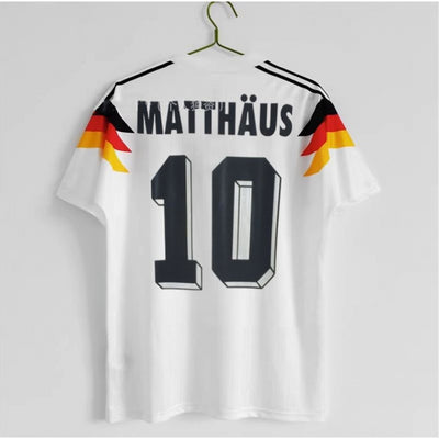 1990 Matthaus Germany Home Jersey
