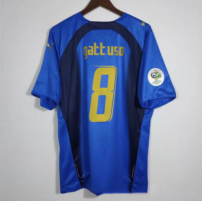 2006 Gattuso Italy World Cup Home Jersey