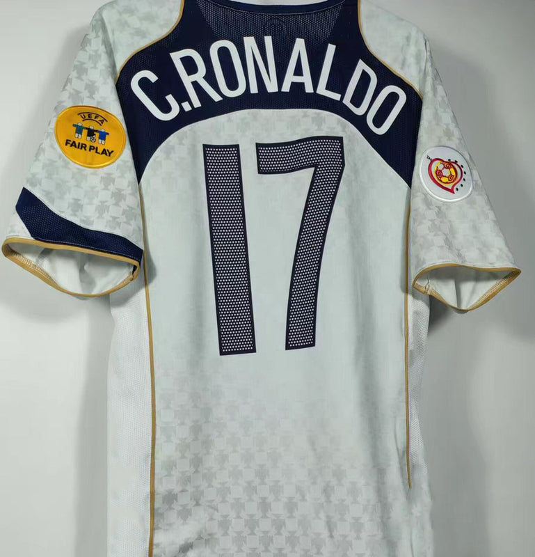 2004 Ronaldo Portugal Euro Away Jersey