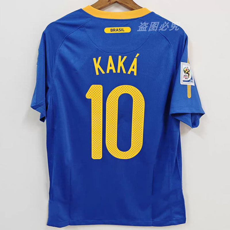 2010 Kaka Brazil World Cup Away Jersey