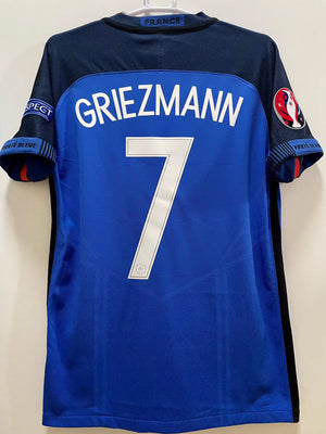 2016 Griezmann France Euro Home Jersey