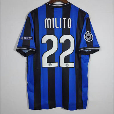 2009/10 Milito Inter Home Jersey