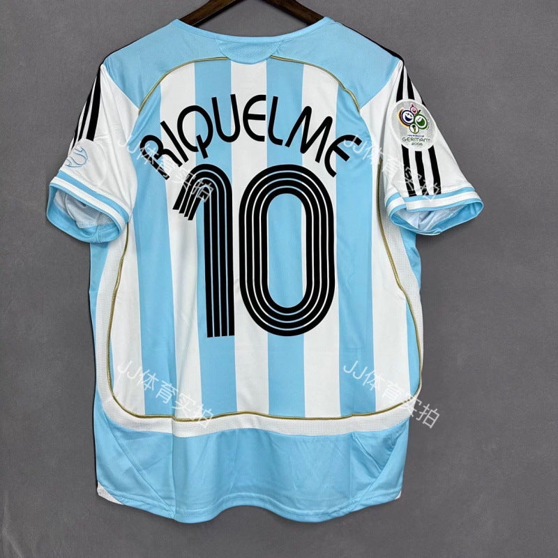 2006 Riquelme Argentina Home Jersey