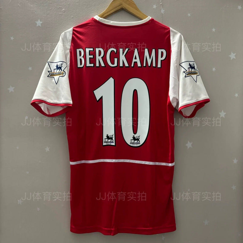 2002/03 Bergkamp Arsenal Home Jersey