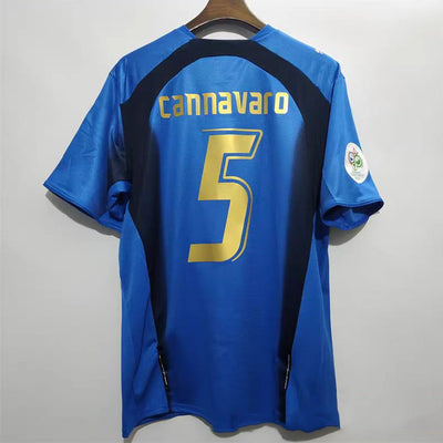 2006 Cannavaro Italy World Cup Home Jersey