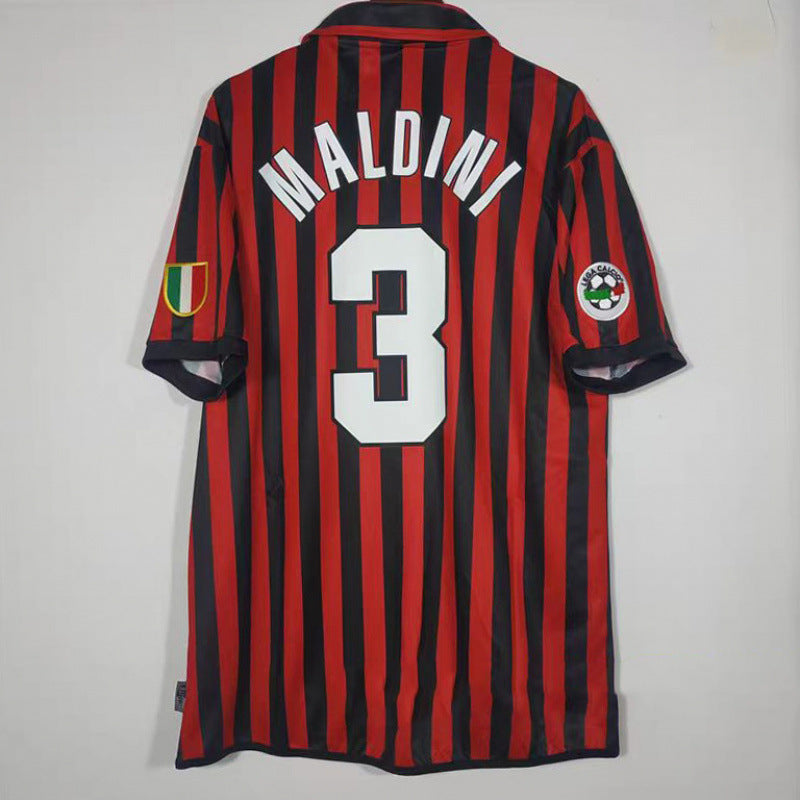 1999/00 Maldini AC Milan Home Jersey
