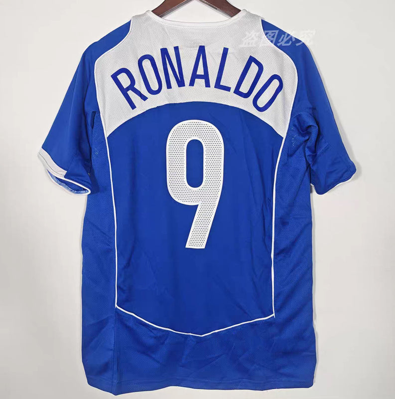 2004 Ronaldo Carlos Brazil Copa America Away Jersey