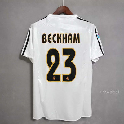 2004/05 Beckham Real Madrid Home Jersey