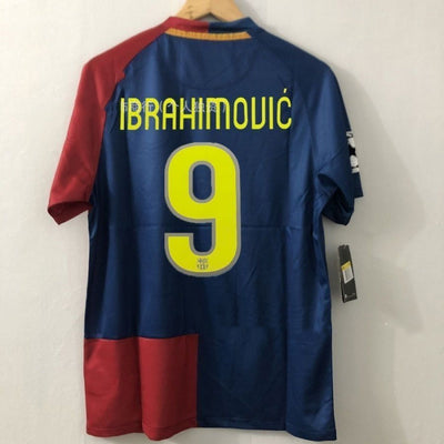 2008/09 Ibrahimovic Barcelona Home Jersey