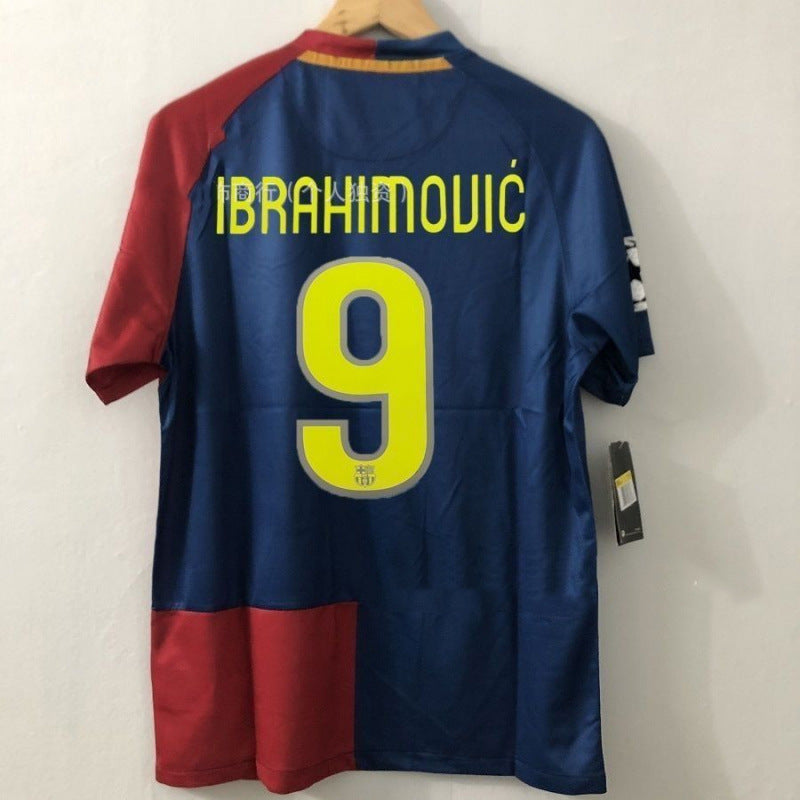 2008/09 Ibrahimovic Barcelona Home Jersey