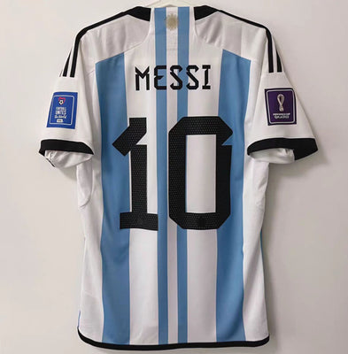 2022 Messi Argentina World Cup Home Jersey