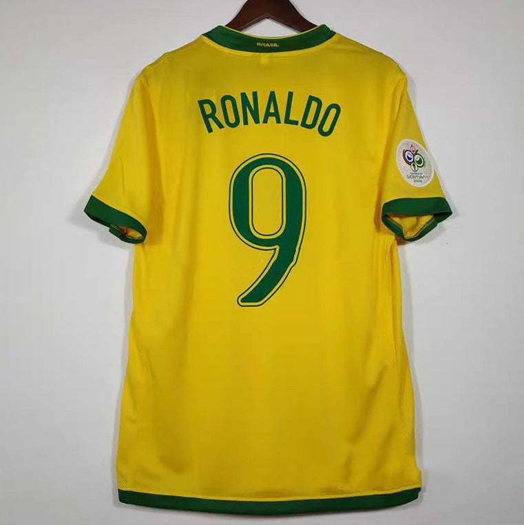 2006 Ronaldo Brazil World Cup Home Jersey