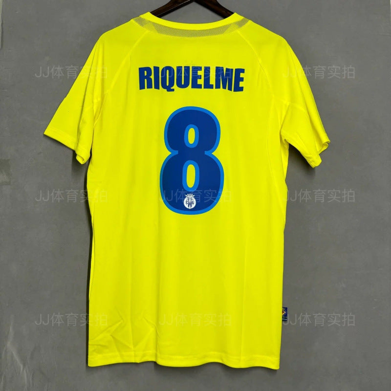 2005/06 Riquelme Villareal Home Jersey