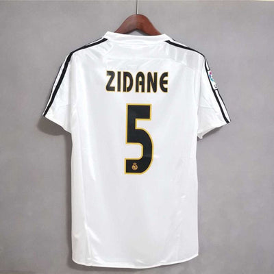 2004/05 Zidane Real Madrid Home Jersey
