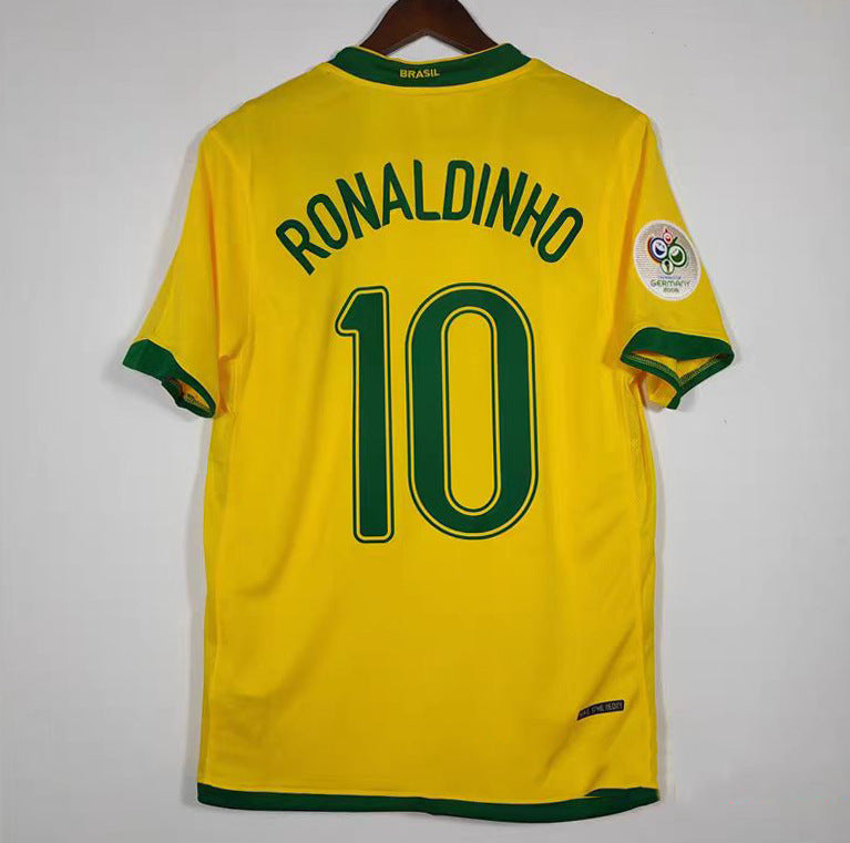 2006 Ronaldinho Brazil World Cup Home Jersey