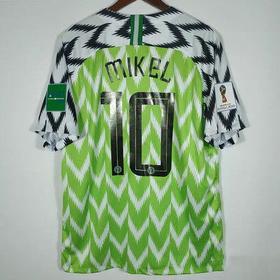 2018 Mikel Nigeria World Cup Home Jersey