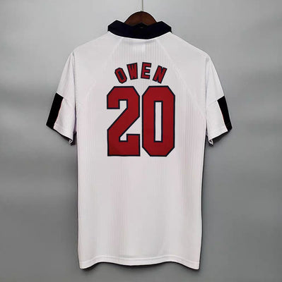 1998 Owen England World Cup Home Jersey