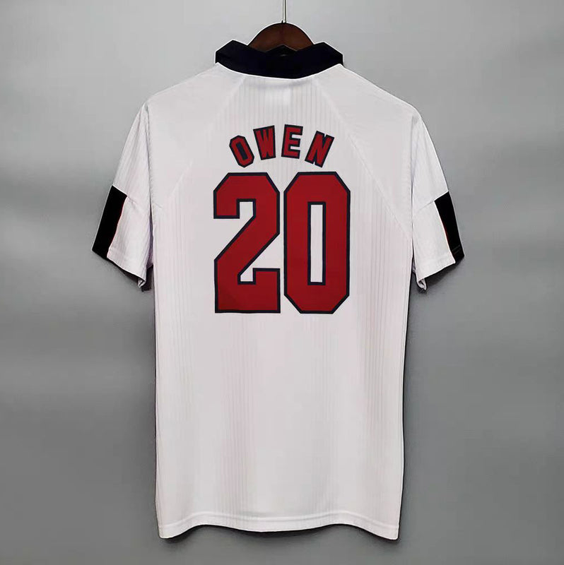 1998 Owen England World Cup Home Jersey