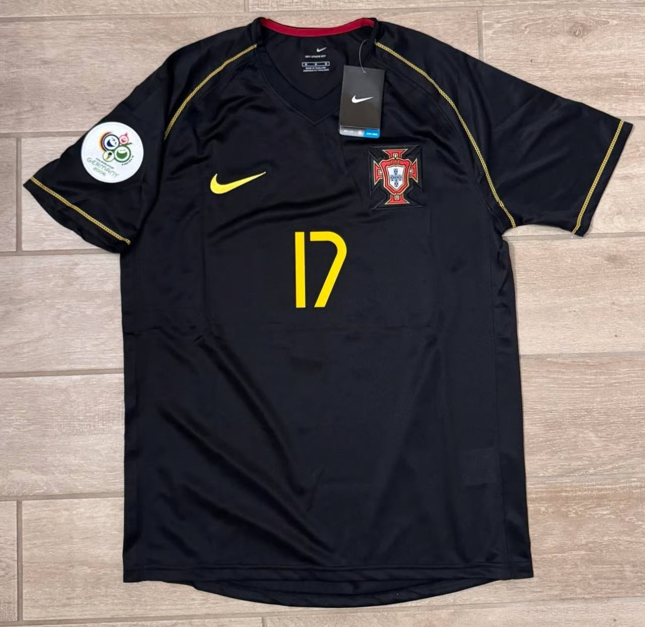 2006 Ronaldo Portugal Away Jersey